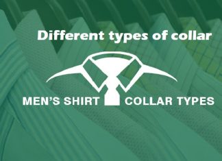 Different types of collar for different style types of collar