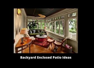 Backyard Enclosed Patio Ideas