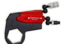 What are the hazards of hydraulic torque wrench?