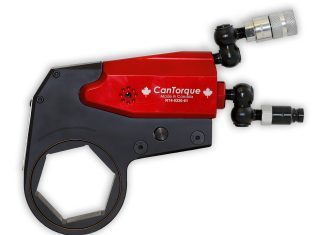 What are the hazards of hydraulic torque wrench?