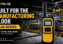 RETEVIS RB48: Reliable Communication for the Manufacturing Floor