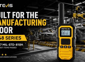 RETEVIS RB48: Reliable Communication for the Manufacturing Floor